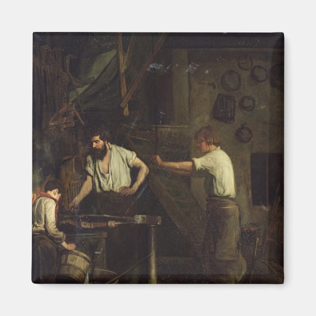 Imán Los herreros, Memoria del informe, 1857 (Frente)