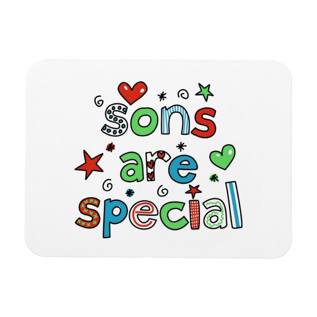 Imán Los hijos son especiales (Horizontal)