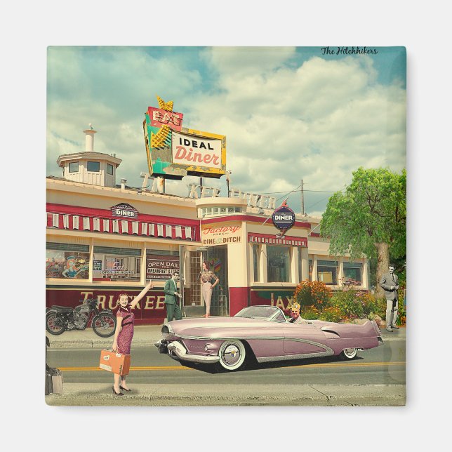 Imán Los Hitchhickers (Frente)