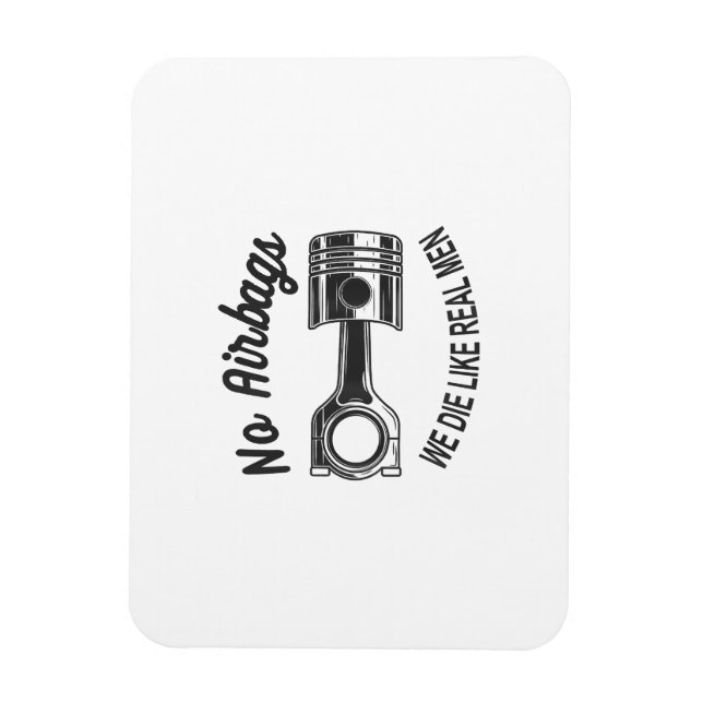 Imán Los hombres aceleran el Carreras, el coche deporti (Vertical)