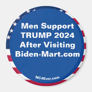 Imán Los Hombres Apoyan A TRUMP 2024 Después De Fridge