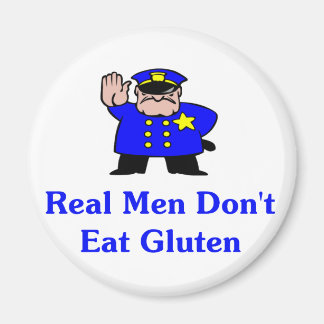 Imán Los hombres de verdad no comen Gluten