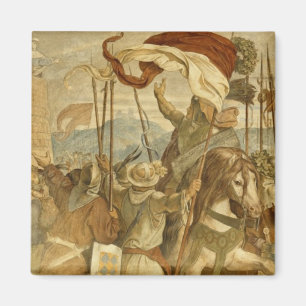 Imán Los hombres fieles son los mejores wall', c.1855