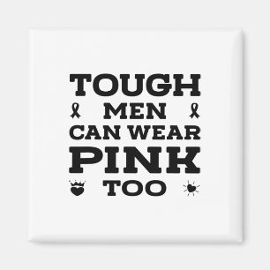 Imán Los Hombres Tos Pueden Usar El Pink Para El Cáncer