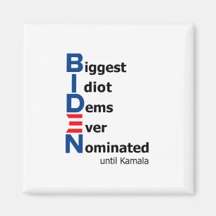 Imán Los idiotas más grandes nominados hasta Kamala