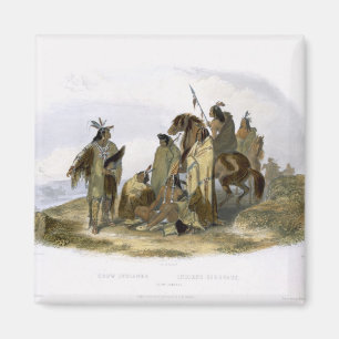 Imán Los indios del cuervo, platean 13 del volumen 1 de