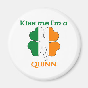 Imán Los irlandeses personalizados me besan que soy