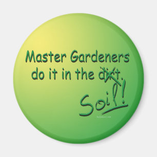Imán Los jardineros principales lo hacen en el suelo