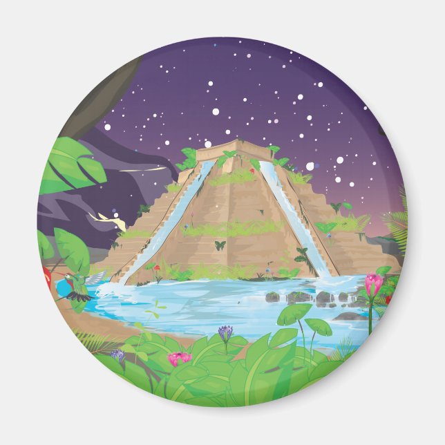 Imán Los jardines colgantes de Babilonia (Frente)