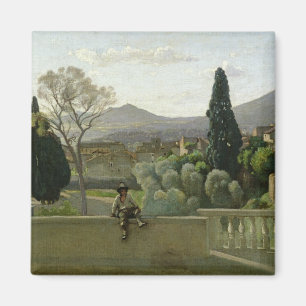 Imán Los jardines del d'Este del chalet, Tivoli, 1843