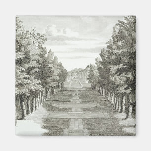 Imán Los jardines en Tshehar-Bagh, Isfahán, from viaja