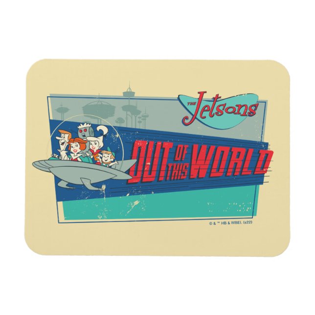 Imán Los Jetsons | Fuera de este mundo (Horizontal)