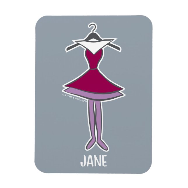 Imán Los Jetsons | Vestido de Jane (Vertical)