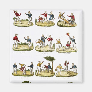 Imán Los juegos de los niños, 1810