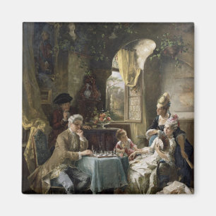 Imán Los jugadores de ajedrez, 1887 2