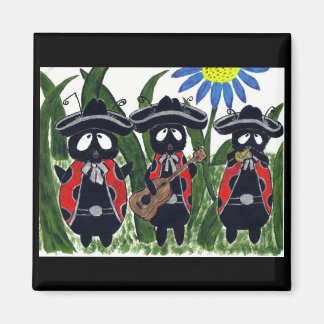 Imán Los Ladybugs Mariachi Band Magnet