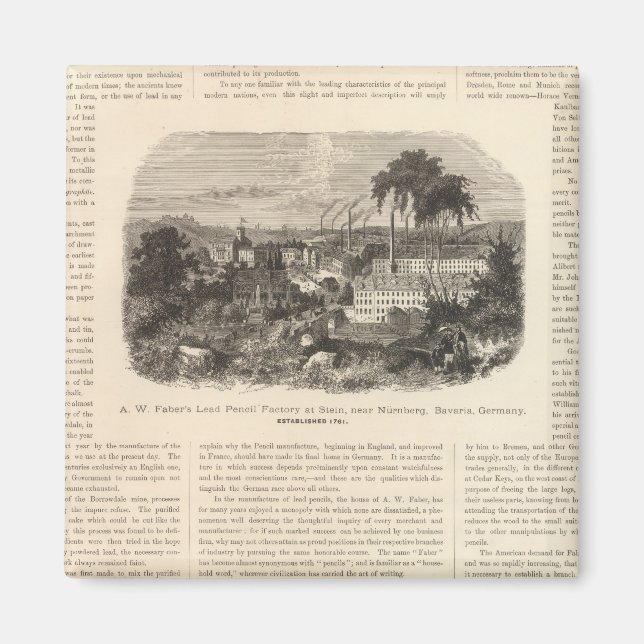 Imán Los lápices de plomo de AW Faber (Frente)