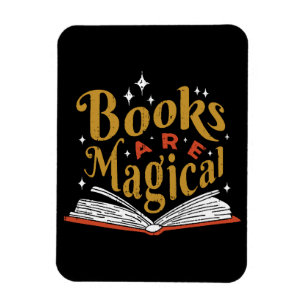 Imán Los libros antiguos son mágicos