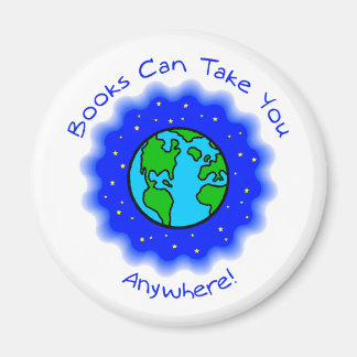 Imán Los Libros Pueden Llevarte Magnates, 2 formas, 4 t