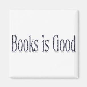Imán Los libros son buenos