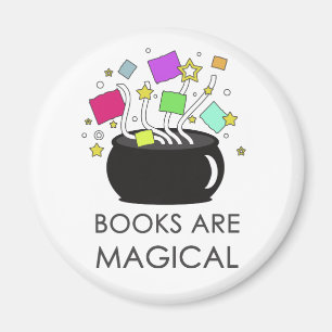 Imán Los libros son mágicos