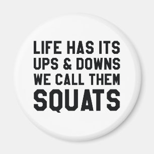 Imán Los llamamos las posiciones en cuclillas