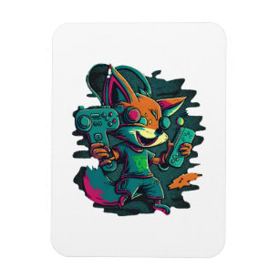 Imán Los lobos juegan juegos