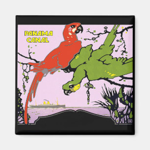 Imán Los loros del Canal de Panamá