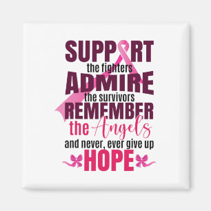 Imán Los luchadores contra el cáncer de mama conciencia