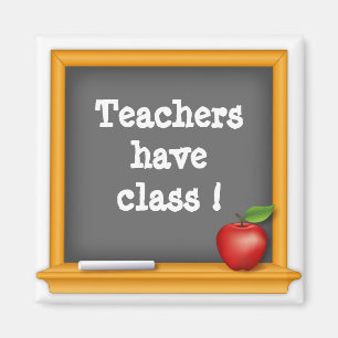 Imán ¡Los maestros tienen clase!