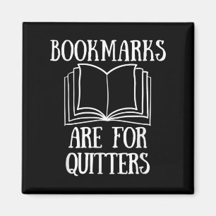Imán Los marcadores de comillas de lectura de libros so