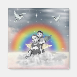 Imán Los mejores amigos del cielo