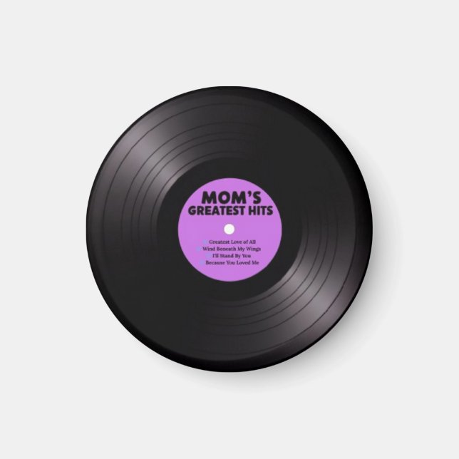 Imán Los mejores éxitos de mamá (Frente)