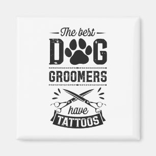 Imán Los Mejores Ganaderos De Perro Tienen Tattoos Grac