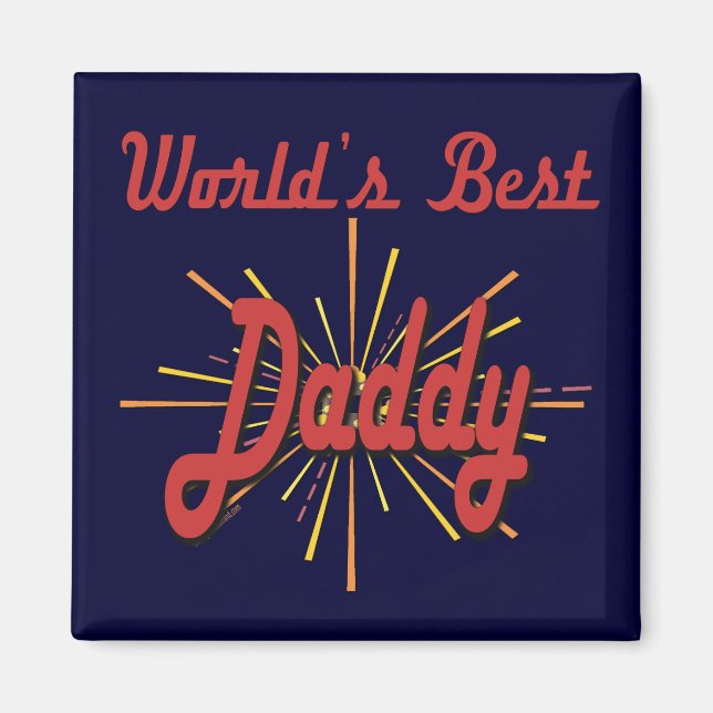 Imán Los mejores regalos de papá (Frente)