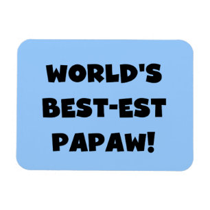 Imán Los mejores regalos de papel del mundo del texto n