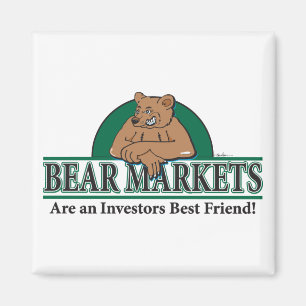 Imán Los mercados de oso-son-inversores-mejores amigos