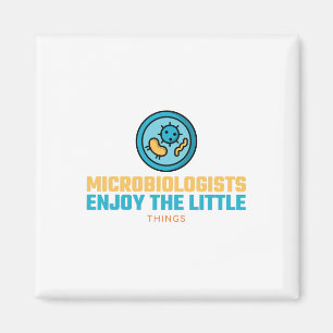 Imán Los Microbiólogos Disfrutan Las Pequeñas Cosas
