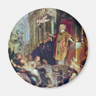 Imán Los milagros de St Ignatius de Loyola de Rubens