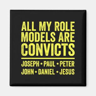 Imán Los modelos a seguir son convictos joseph paul pet