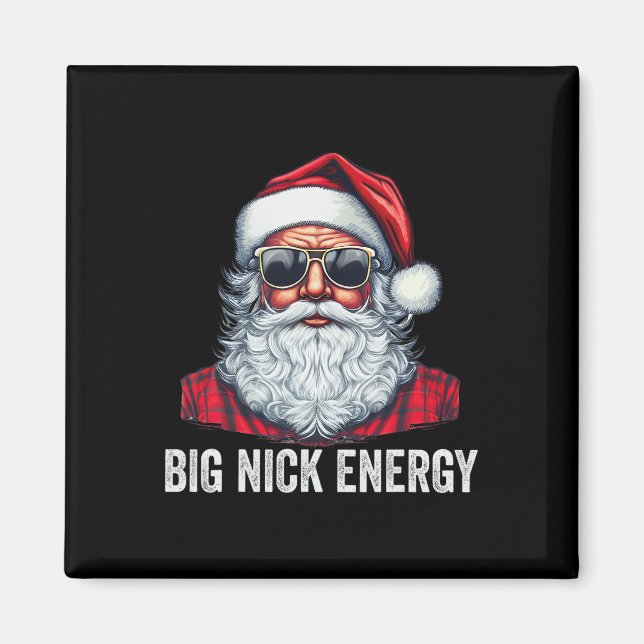Imán Los Navidades de Big Nick Energy de Santa (Frente)