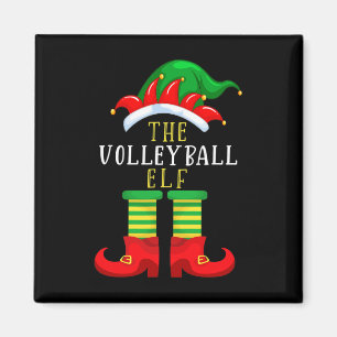 Imán Los Navidades de los elfos de voleibol son diverti
