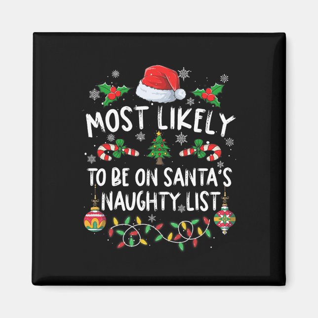 Imán Los Navidades familiares más propensos a estar en  (Frente)