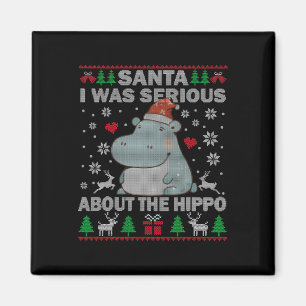 Imán Los Navidades feos de Santa I se tomaron en serio