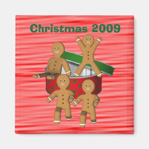 Imán Los Navidades Gingerbread Cookie Men Funny