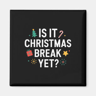 Imán ¿Los Navidades rompen, pero divertida, enseñanza d