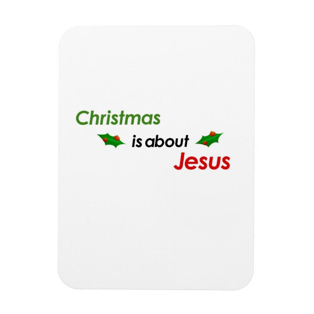 Imán ¡LOS navidades SON SOBRE JESUS MAGNET! (Vertical)
