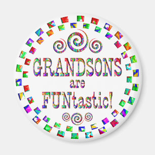 Imán Los nietos son Funtastic