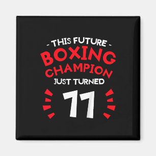 Imán Los niños de este futuro campeón de boxeo acaban d
