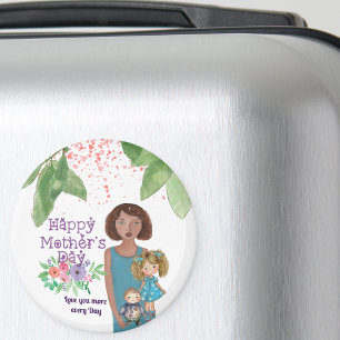 Imán Los niños del Día de la Madre